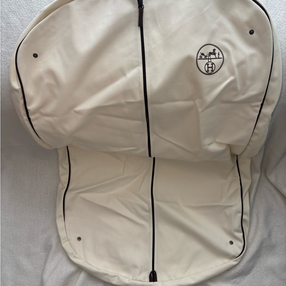 Hermes Cream Garment Bag